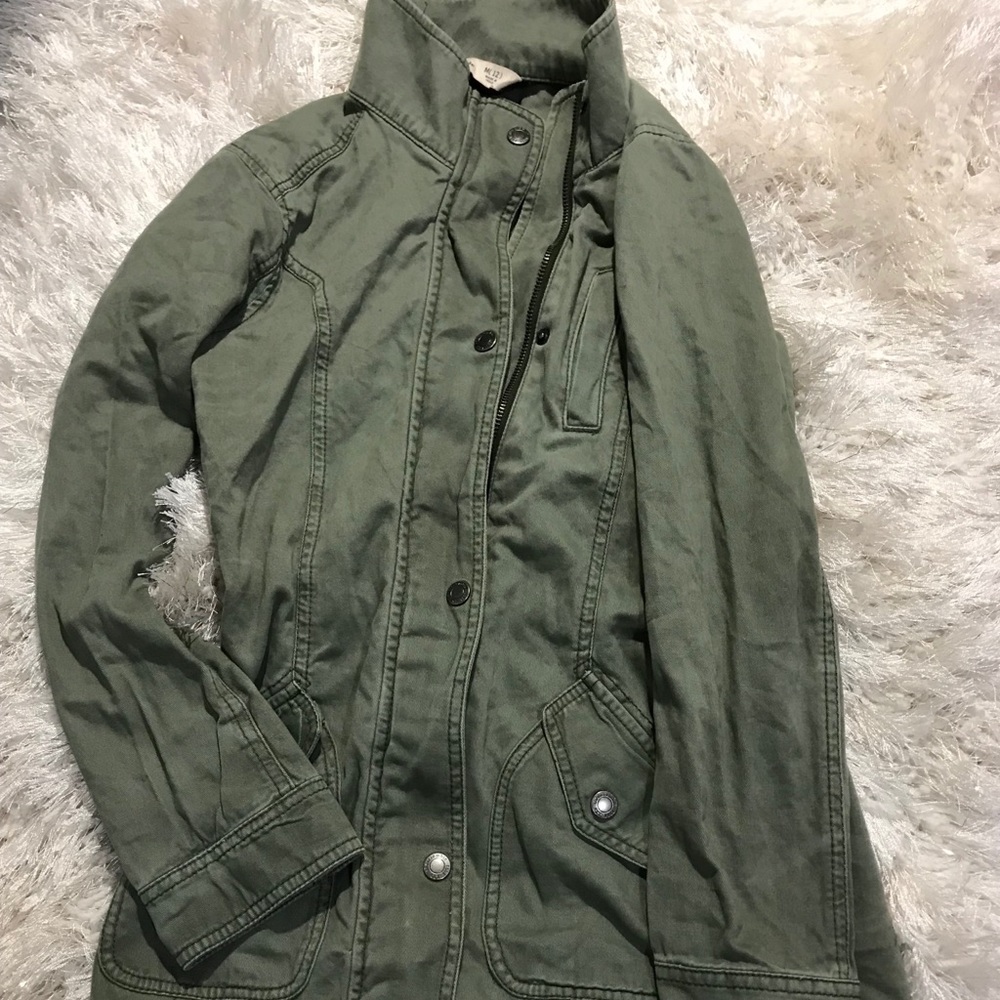 Olive Green Abercrombie Jacket
